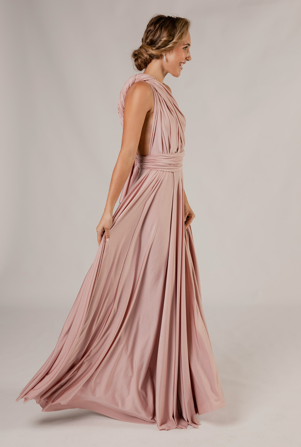 Robe Infinity Satin OPALE PRECIEUSE