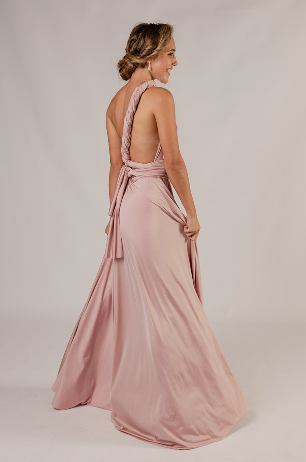 Robe Infinity Satin OPALE PRECIEUSE