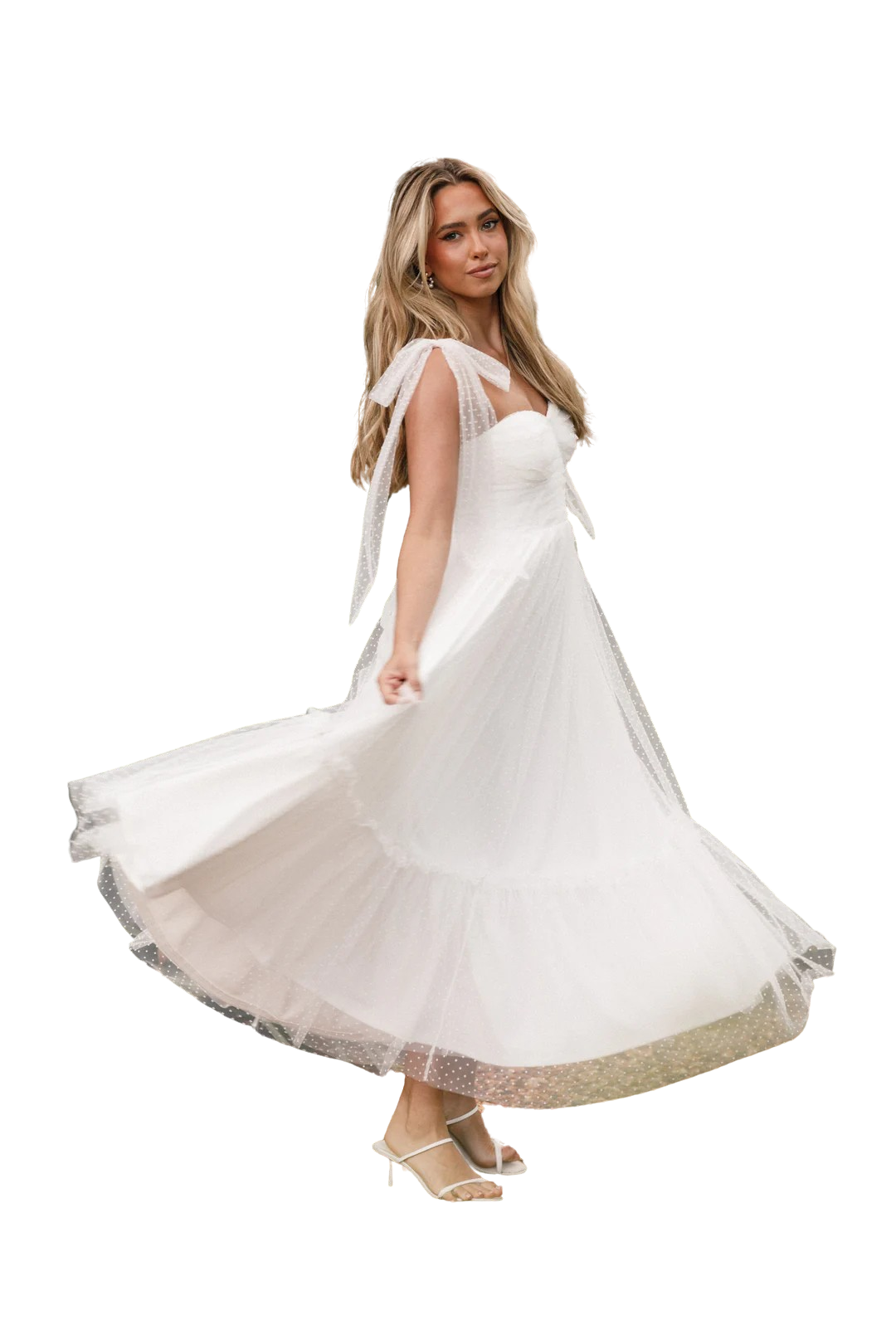 Robe en tulle PERLE D'IRIS