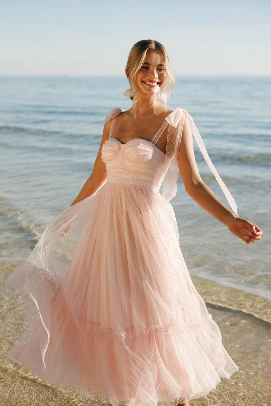 Robe en tulle PERLE D'IRIS