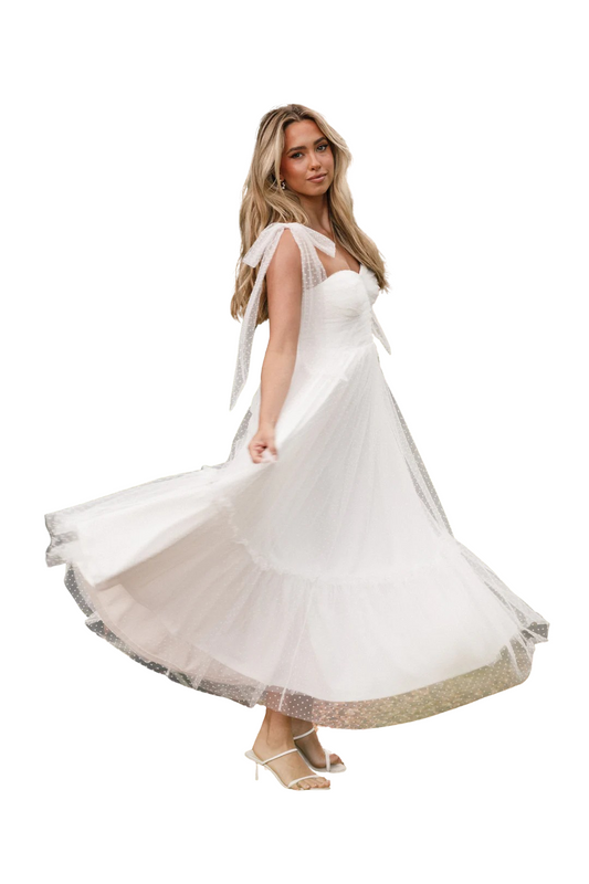 Robe en tulle PERLE D'IRIS